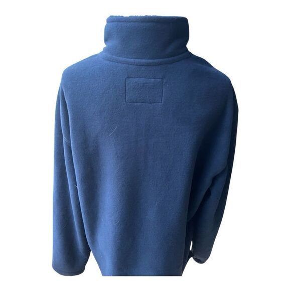 Men’s Jachs NY Blue Sherpa lined Fleece Pulloverer Size Large NWT - Picture 4 of 5